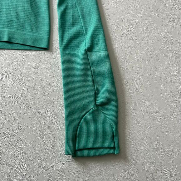 Lululemon Swiftly Tech Long Sleeve 2.0 Green Teal | Size 8 | Lightweight Seamles - Picture 8 of 9